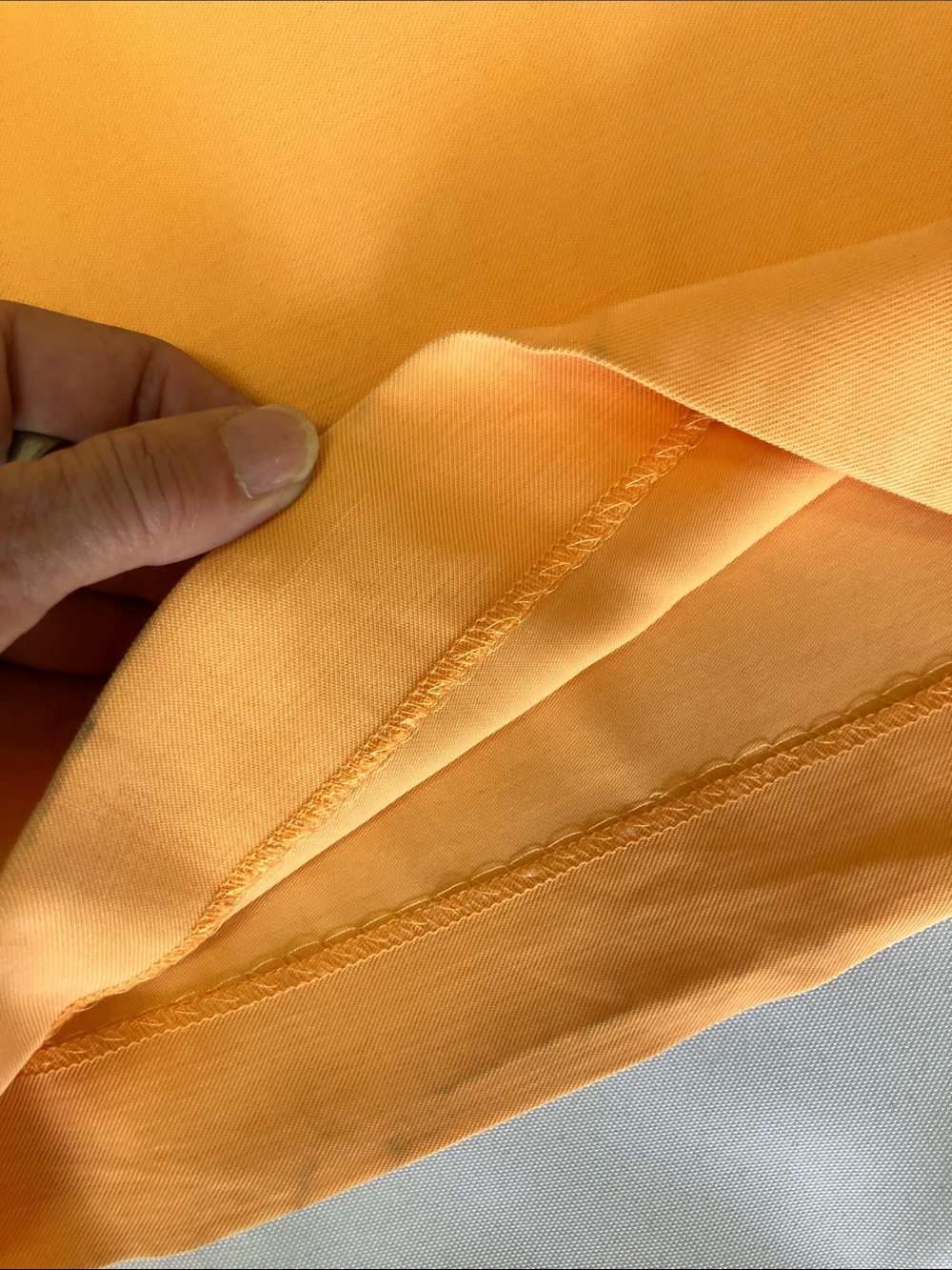 DKNY Wide Leg Cargo Pants in Bright Orange - Picture 11 of 13